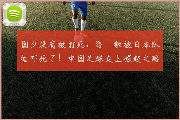国少没有被打死，浮嶋敏被日本队给吓死了！中国足球走上崛起之路